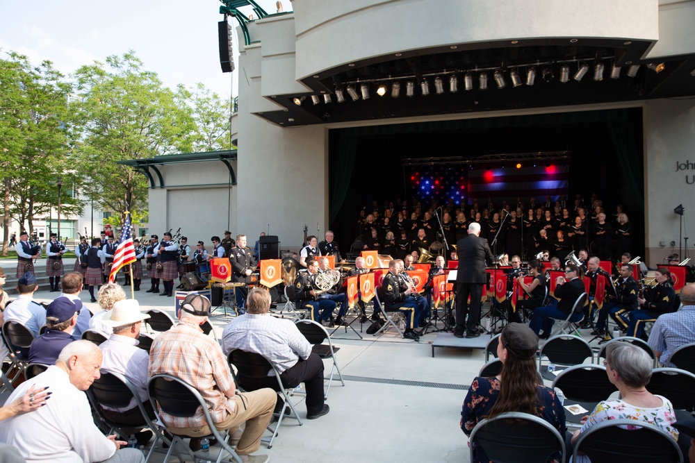 Utah National Guard’s 23rd Army Band performs at the Armed Forces Day Concert