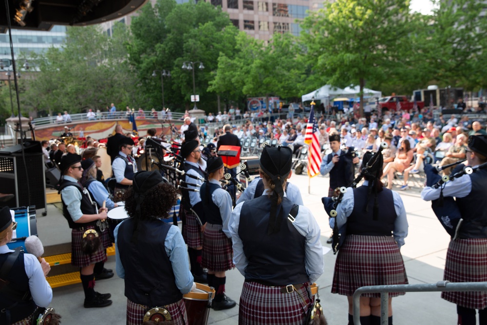 Utah National Guard’s 23rd Army Band performs at the Armed Forces Day Concert