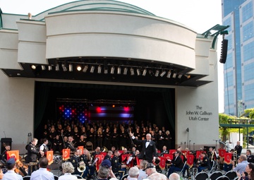Utah National Guard’s 23rd Army Band performs at the Armed Forces Day Concert