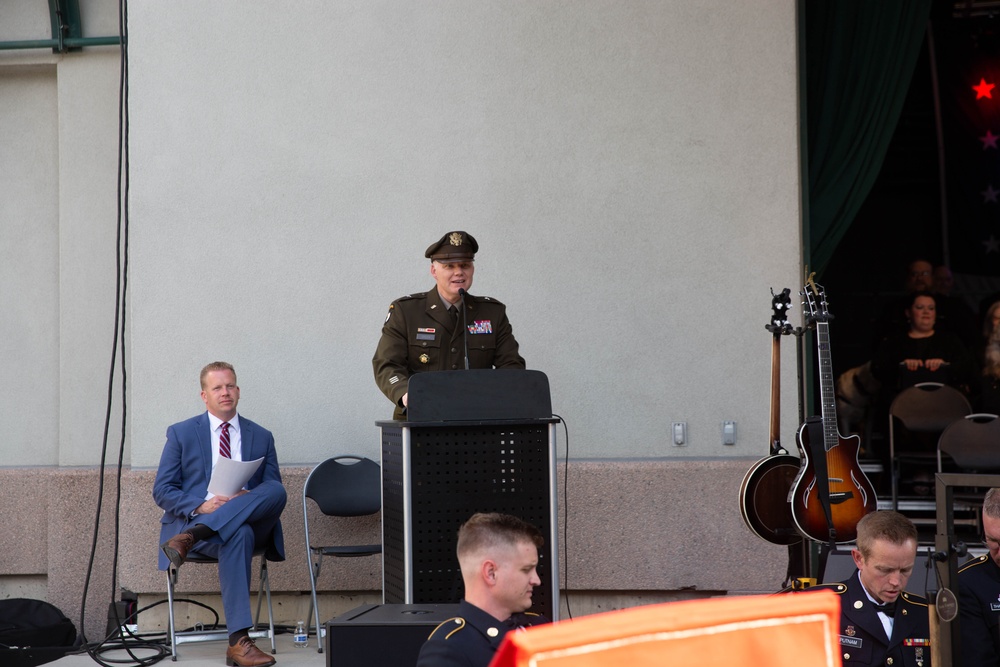 Utah National Guard’s 23rd Army Band performs at the Armed Forces Day Concert