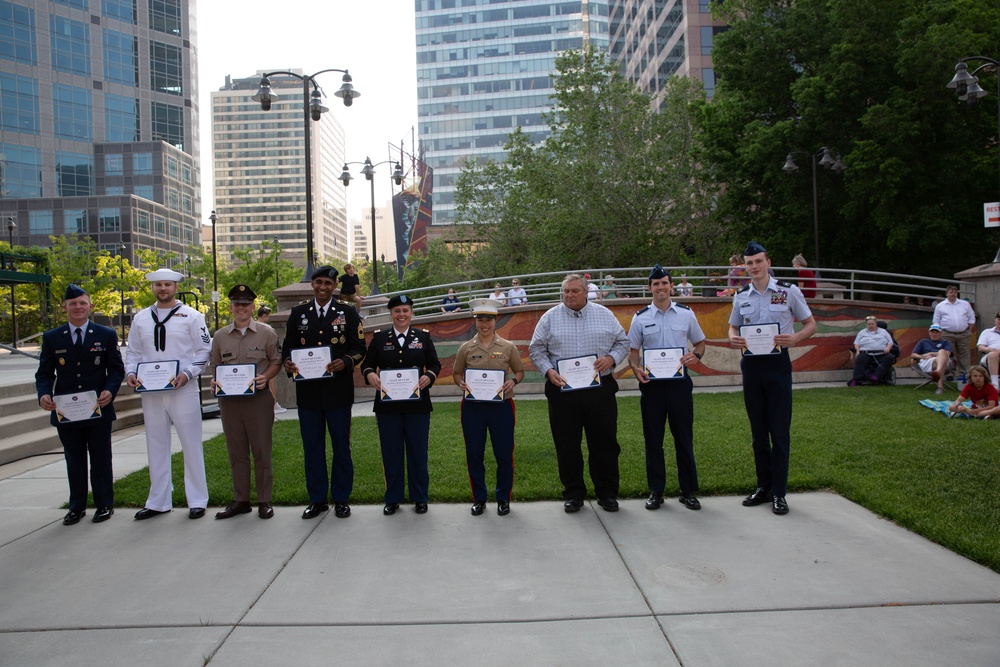 Utah National Guard’s 23rd Army Band performs at the Armed Forces Day Concert