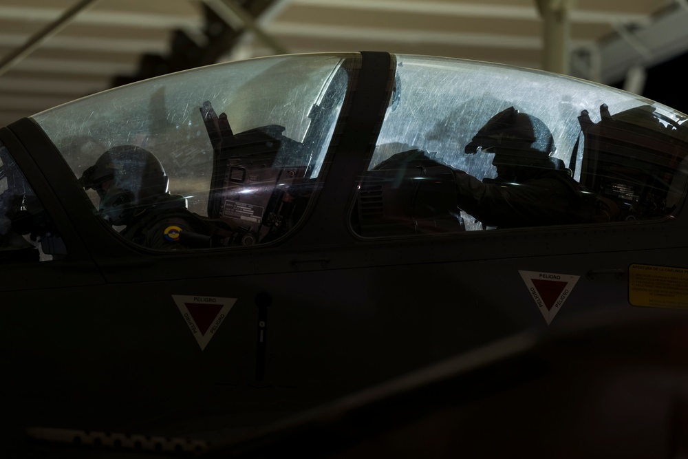 Ad Astra: Colombian Air Force takes on Red Flag-Rescue at night