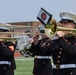 Quantico Marine Band performs at Hauppauge High School on Long Island, New York during Fleet Week