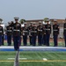 Quantico Marine Band performs at Hauppauge High School on Long Island, New York during Fleet Week