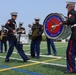 Quantico Marine Band performs at Hauppauge High School on Long Island, New York during Fleet Week