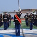 Quantico Marine Band performs at Hauppauge High School on Long Island, New York during Fleet Week