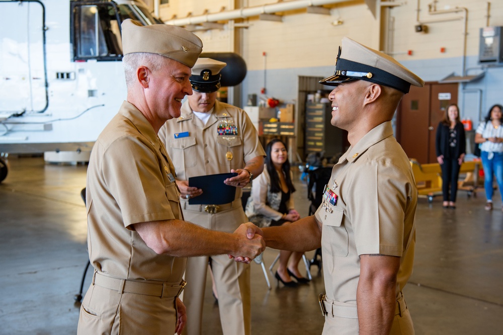 Pacific Missile Range Facility (PMRF) Holds Frocking Ceremony