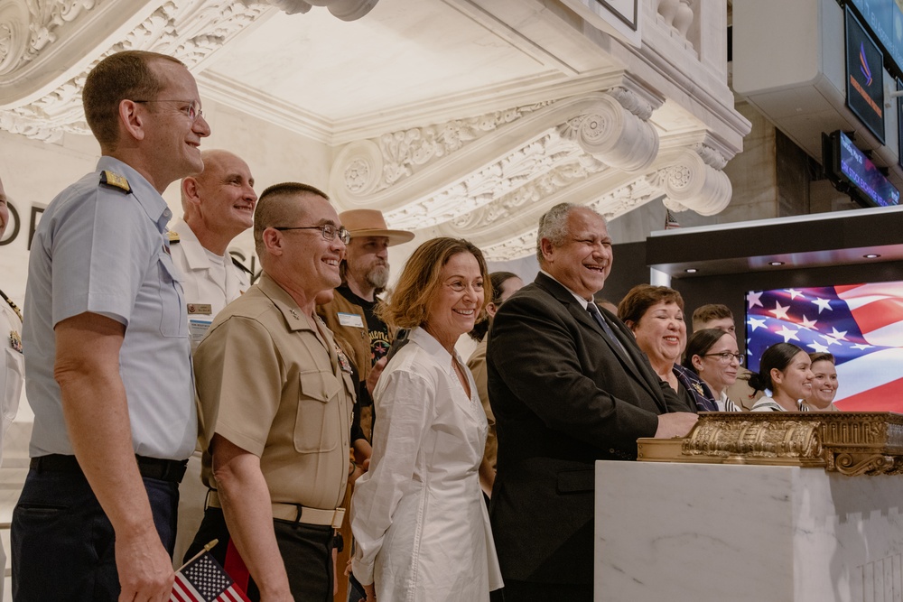 New York Fleet Week: Closing Bell Ceremony