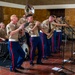 USMC Band perform at the Union Station during the Los Angeles Navy Fleet Week