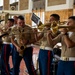 USMC Band perform at the Union Station during the Los Angeles Navy Fleet Week