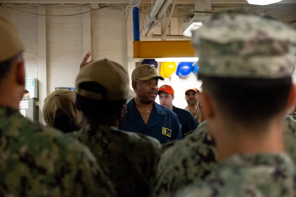 Chaplain's Call with Ship's Security Department