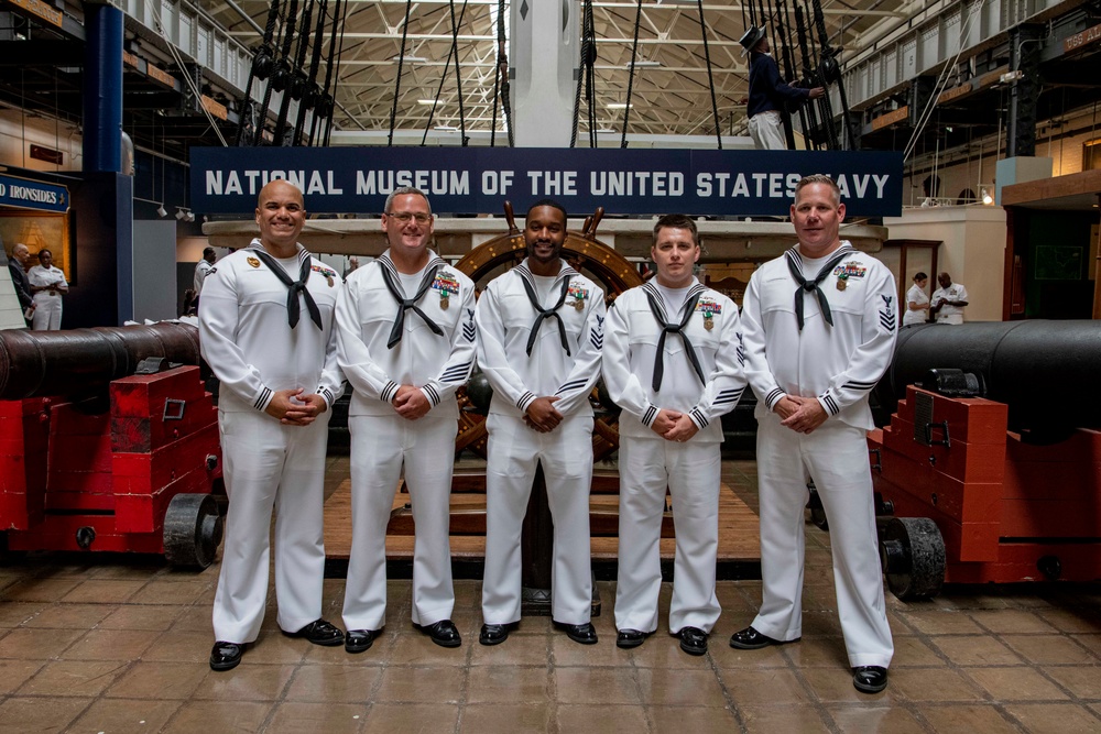 Reserve Sailor of the Year 2022 ceremony at National Museum of the US Navy.