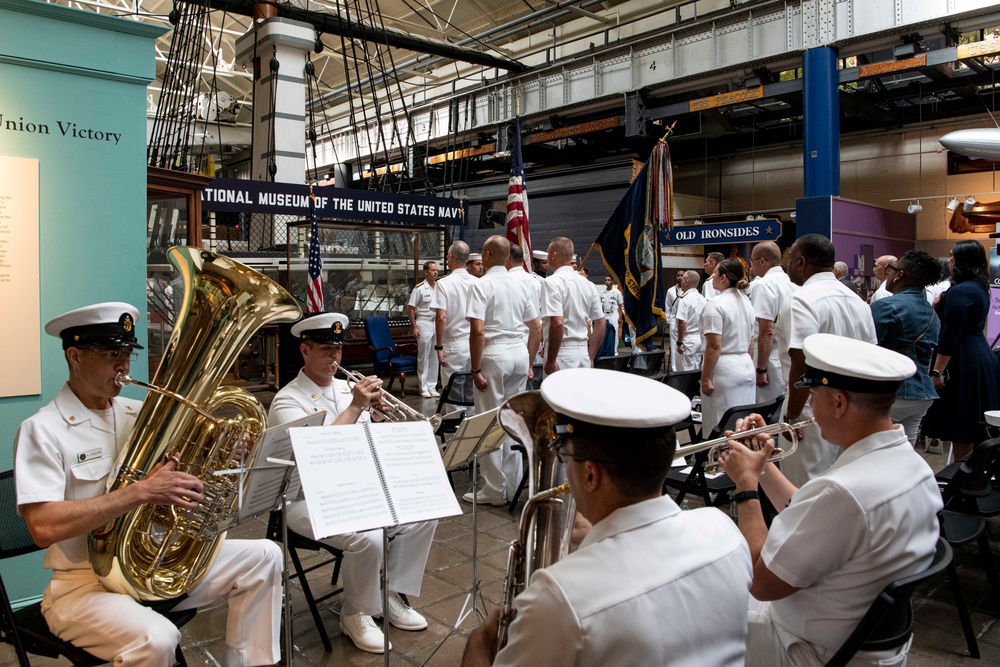 Reserve Sailor of the Year 2022 ceremony at National Museum of the US Navy.