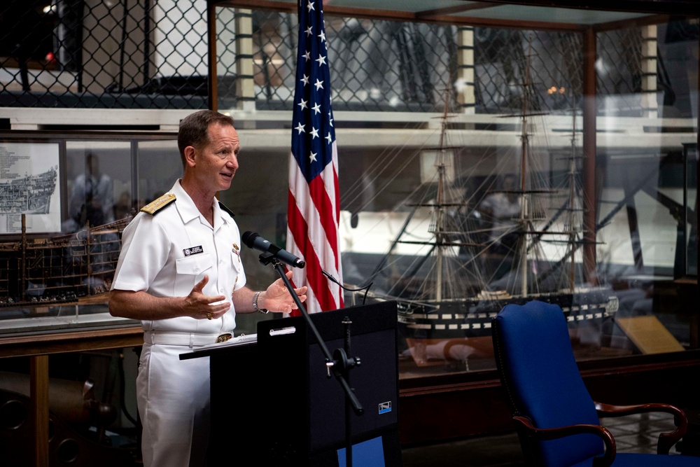 Reserve Sailor of the Year 2022 ceremony at National Museum of the US Navy.