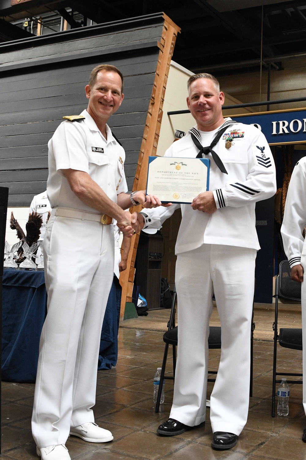 Reserve Sailor of the Year 2022 ceremony at National Museum of the US Navy.