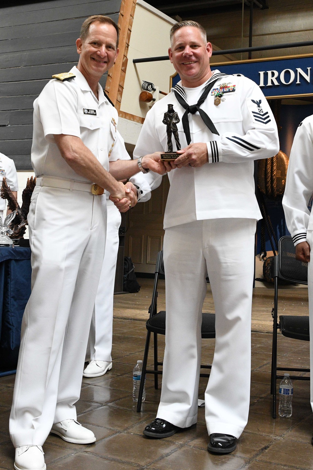 Reserve Sailor of the Year 2022 ceremony at National Museum of the US Navy.