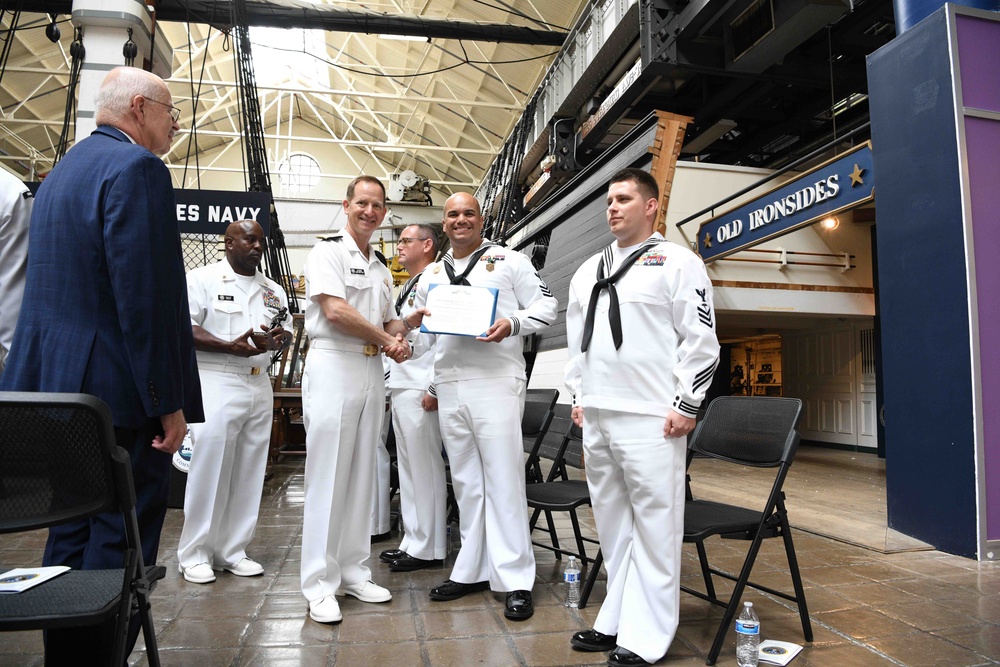 Reserve Sailor of the Year 2022 ceremony at National Museum of the US Navy.