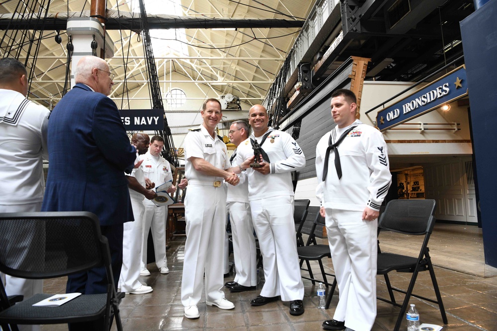 Reserve Sailor of the Year 2022 ceremony at National Museum of the US Navy.