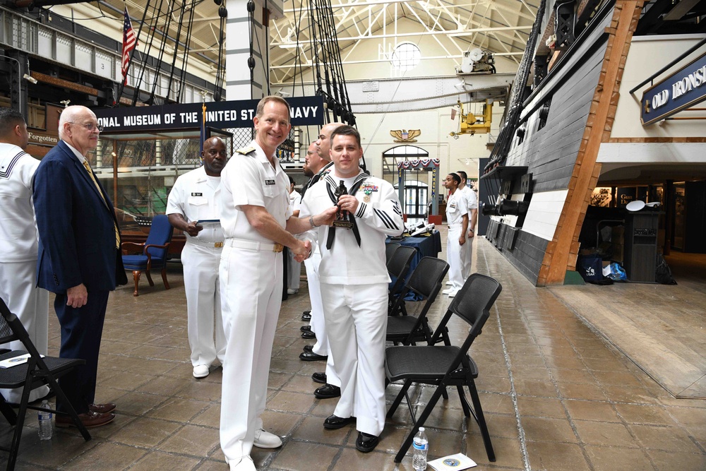 Reserve Sailor of the Year 2022 ceremony at National Museum of the US Navy.