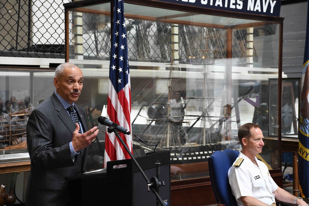 Reserve Sailor of the Year 2022 ceremony at National Museum of the US Navy.