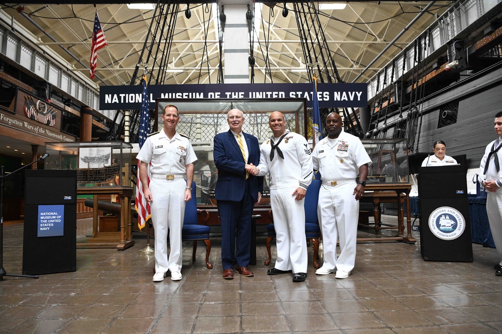 Reserve Sailor of the Year 2022 ceremony at National Museum of the US Navy.