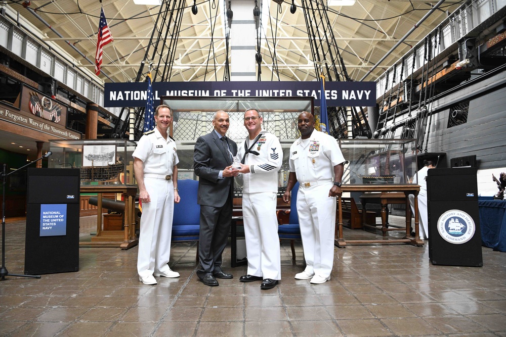 Reserve Sailor of the Year 2022 ceremony at National Museum of the US Navy.