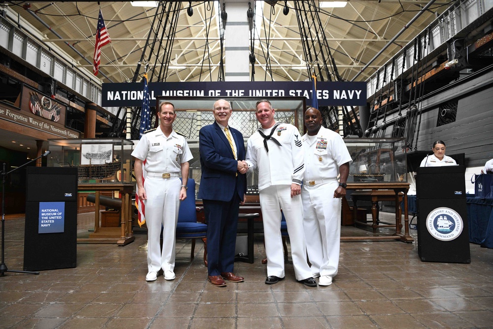 Reserve Sailor of the Year 2022 ceremony at National Museum of the US Navy.