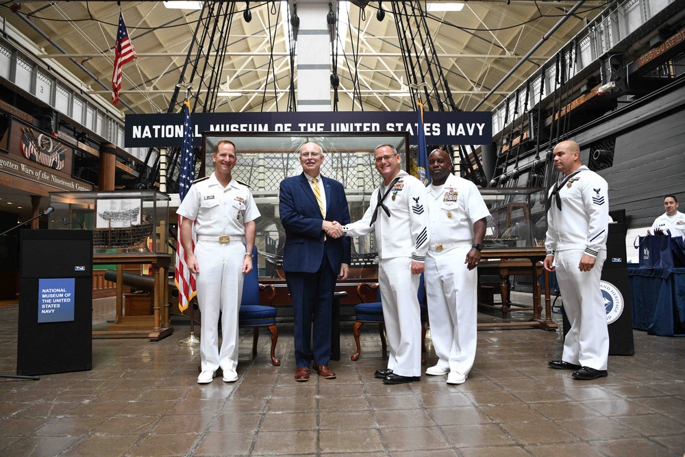 Reserve Sailor of the Year 2022 ceremony at National Museum of the US Navy.