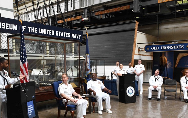 Reserve Sailor of the Year 2022 ceremony at National Museum of the US Navy.