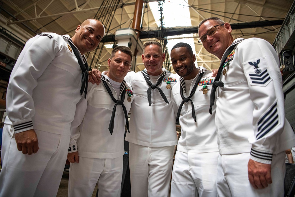 Reserve Sailor of the Year 2022 ceremony at National Museum of the US Navy.