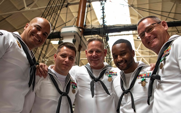 Reserve Sailor of the Year 2022 ceremony at National Museum of the US Navy.