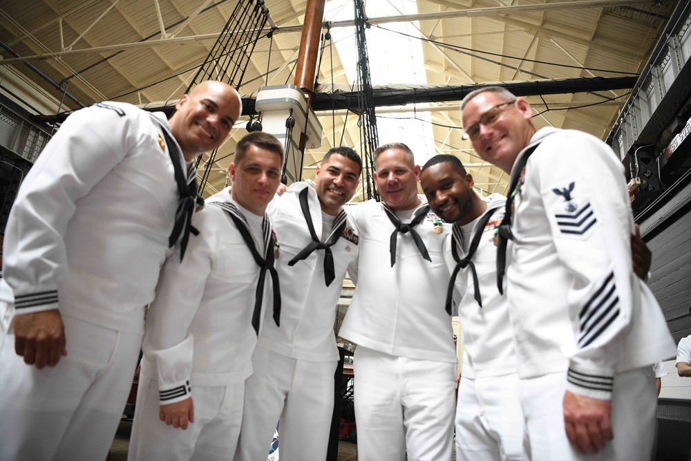 Reserve Sailor of the Year 2022 ceremony at National Museum of the US Navy.