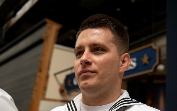 Reserve Sailor of the Year 2022 ceremony at National Museum of the US Navy.