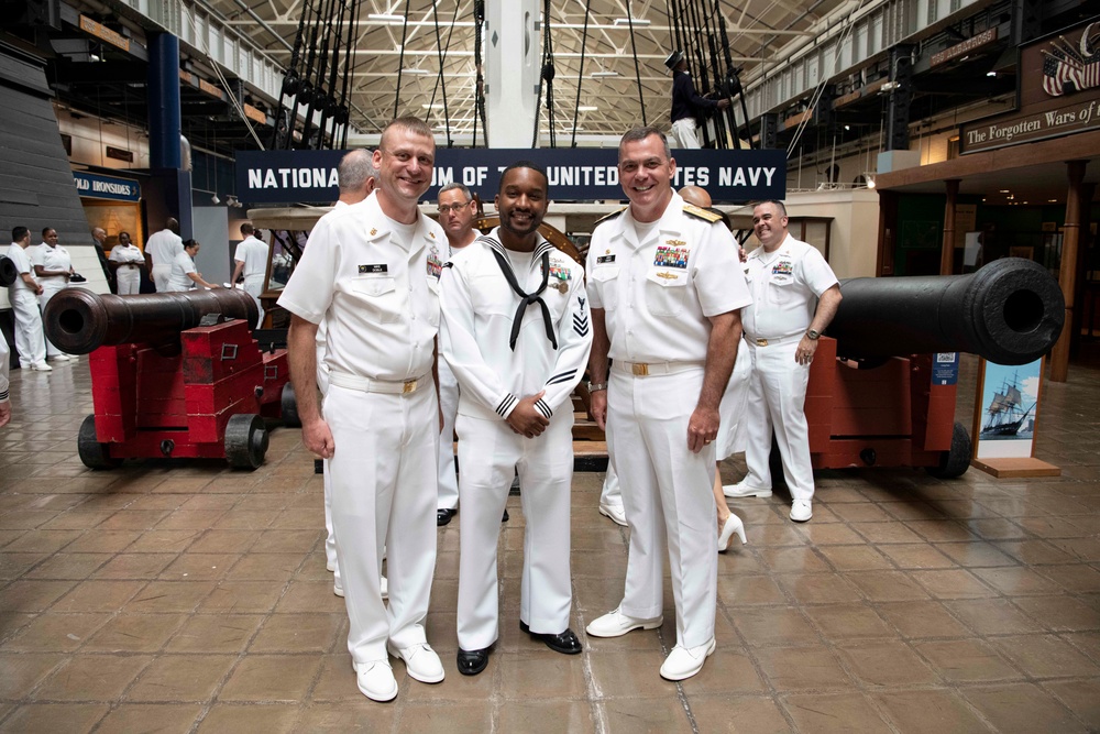 Reserve Sailor of the Year 2022 ceremony at National Museum of the US Navy.