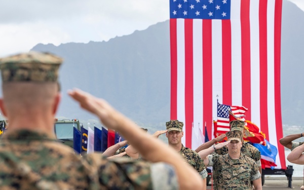 Marine Corps Base Hawaii Change of Command Ceremony 2023