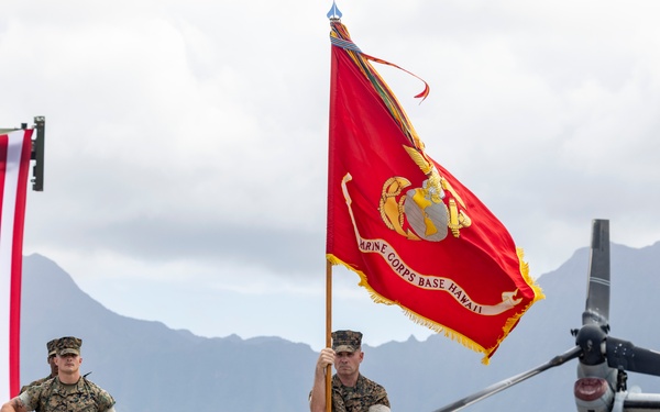 Marine Corps Base Hawaii Change of Command Ceremony 2023