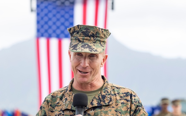 Marine Corps Base Hawaii Change of Command Ceremony 2023