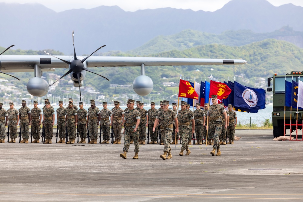 Marine Corps Base Hawaii Change of Command Ceremony 2023