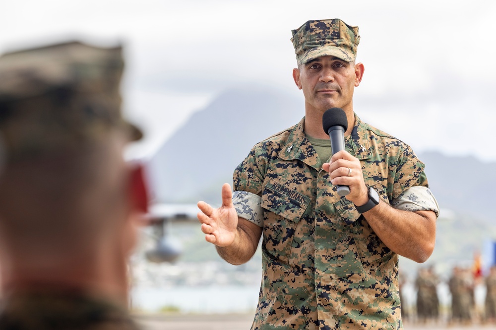 Marine Corps Base Hawaii Change of Command Ceremony 2023