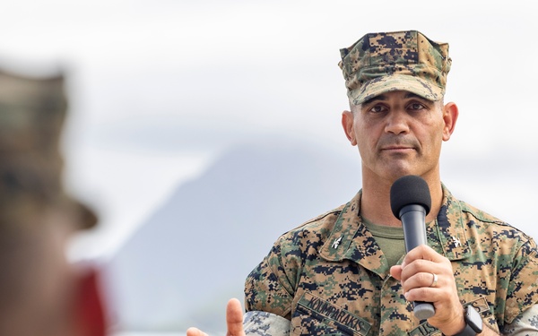 Marine Corps Base Hawaii Change of Command Ceremony 2023