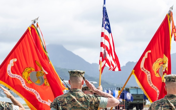 Marine Corps Base Hawaii Change of Command Ceremony 2023