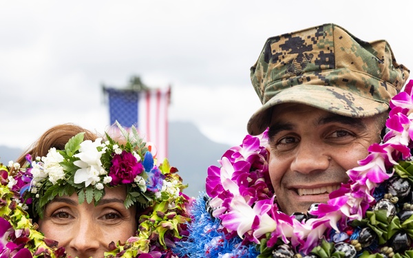 Marine Corps Base Hawaii Change of Command Ceremony 2023