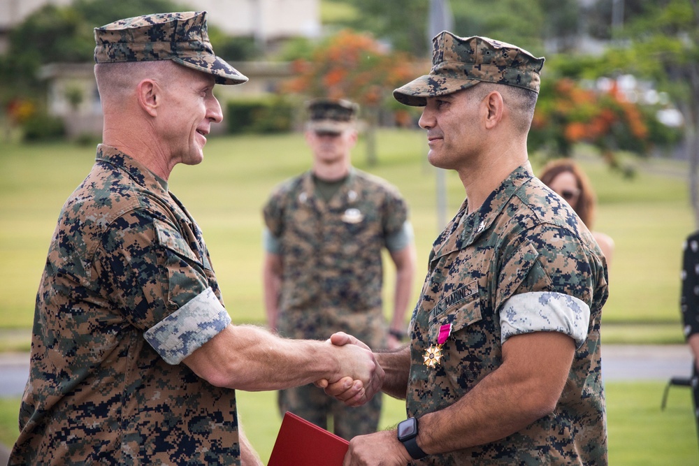 MCBH Commanding Officer is Awarded the Legion of Merit