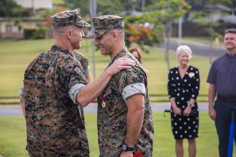 MCBH Commanding Officer is Awarded the Legion of Merit