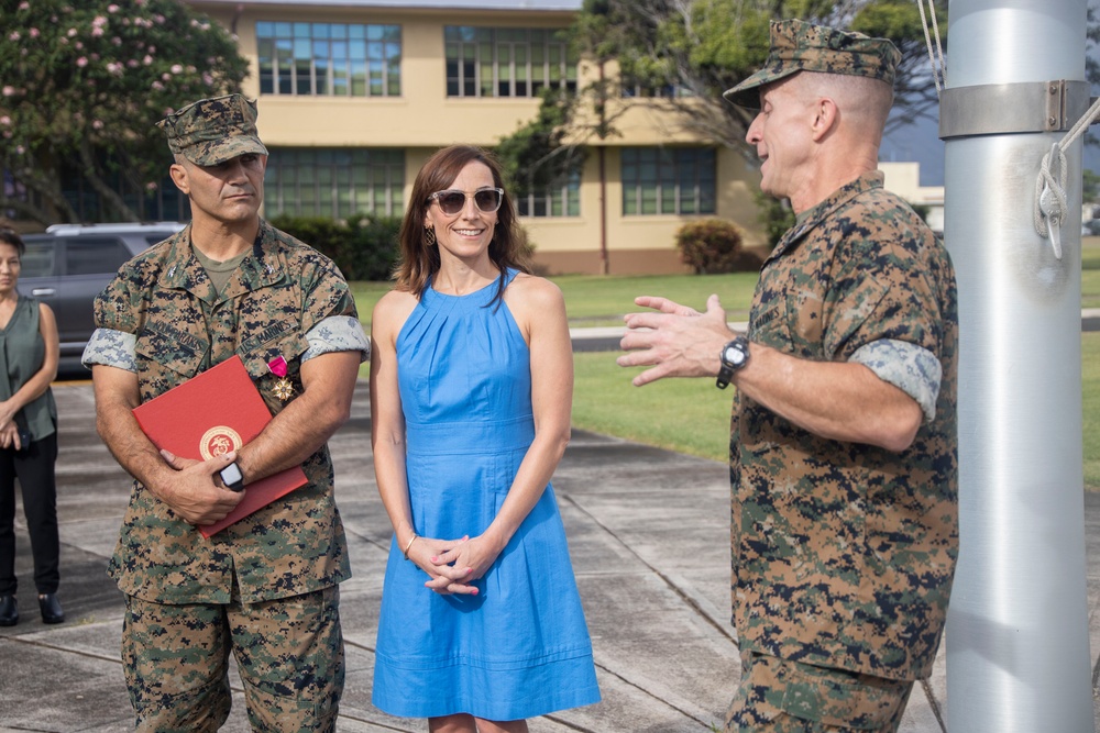 MCBH Commanding Officer is Awarded the Legion of Merit