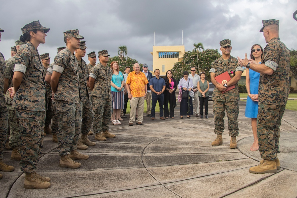 MCBH Commanding Officer is Awarded the Legion of Merit