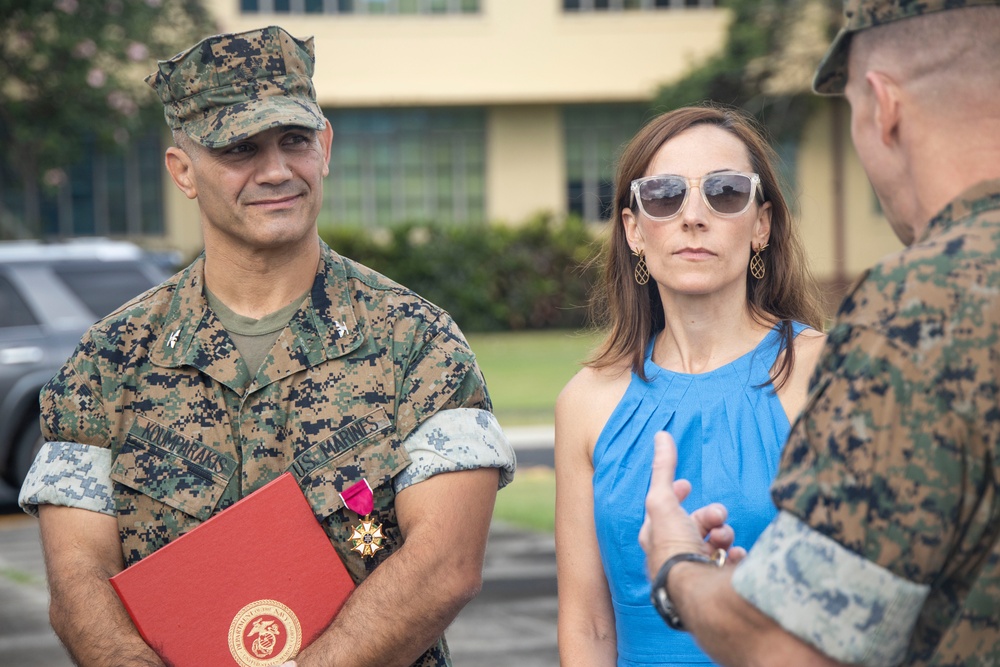 MCBH Commanding Officer is Awarded the Legion of Merit