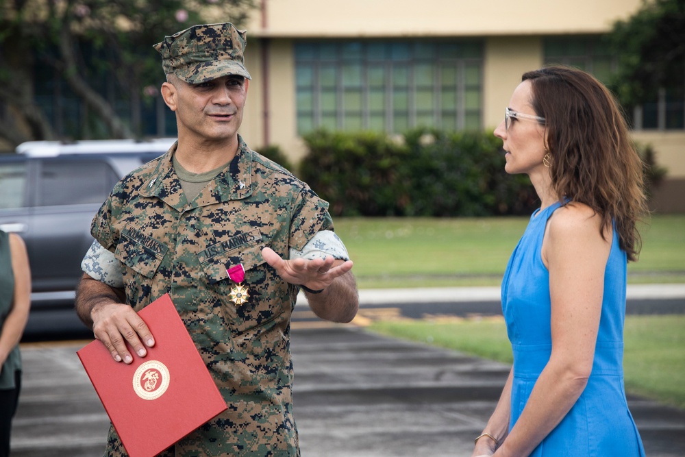 MCBH Commanding Officer is Awarded the Legion of Merit