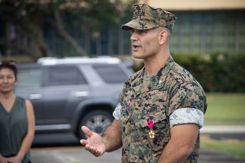 MCBH Commanding Officer is Awarded the Legion of Merit