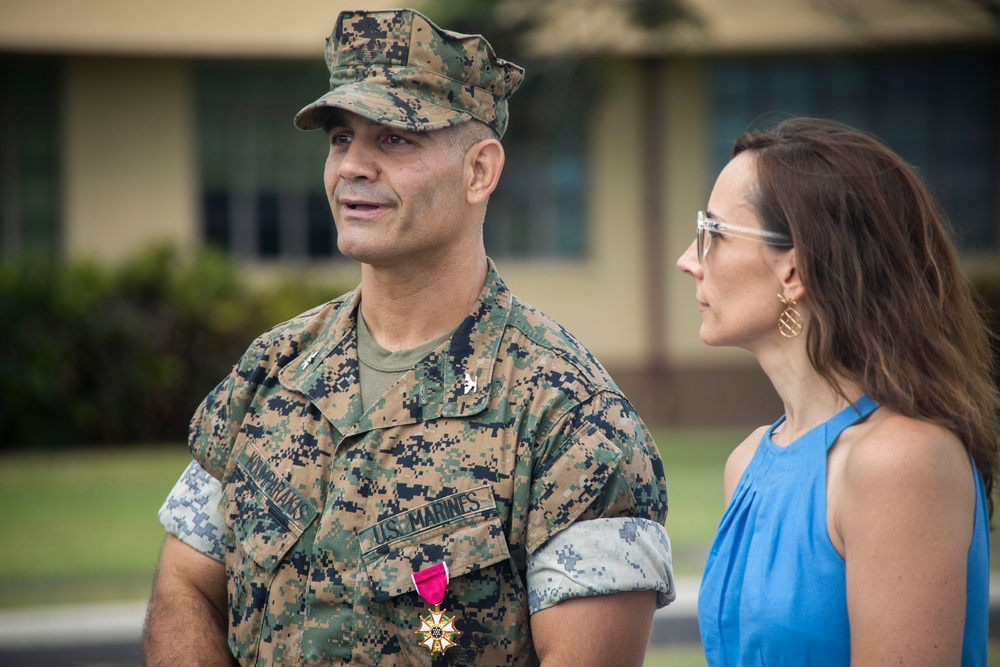 MCBH Commanding Officer is Awarded the Legion of Merit